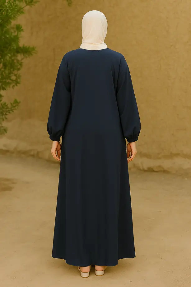 Abaya Sportswear Zip Moderne - L'Athleisure Chic Réinventé